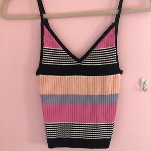 KENDALL + KYLE Knit tank top